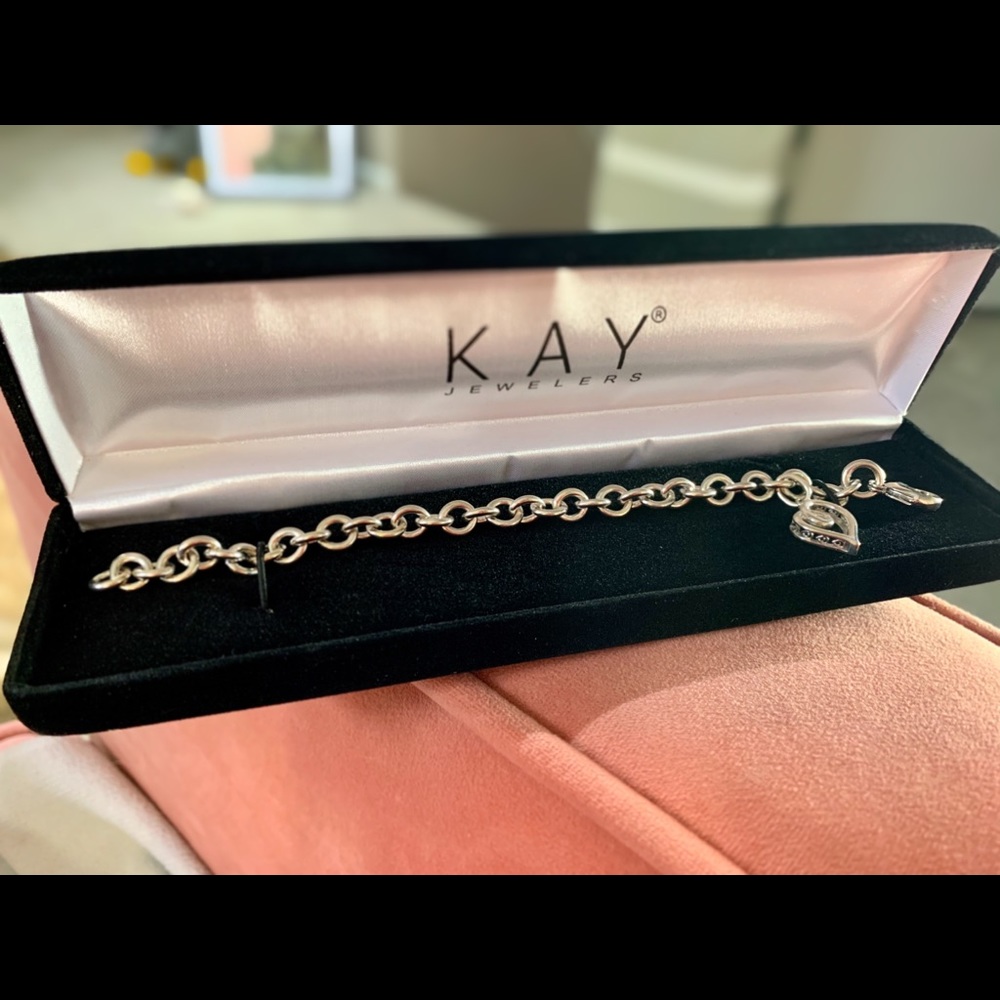 Diamond Heart Bracelet